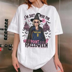I'm Just Here Witch Sophie Basketball Halloween Graphic Tee BWK