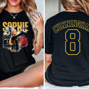 Shirt Spicy Sophie Cunningham 8 Fan Tee, Indiana Basketball Apparel BWK