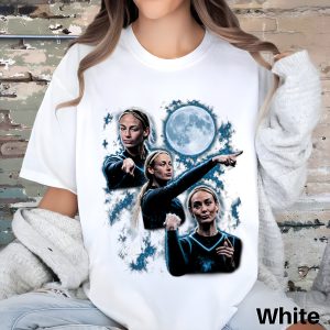 Sophie Cunningham pointing Shirt, Sophie 3 wolves moon shirt, Wolf Moon Parody Sports Shirt BWK