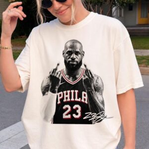 LeBron James Philly Trade Tee, Philadelphia Basketball Shirt BWK